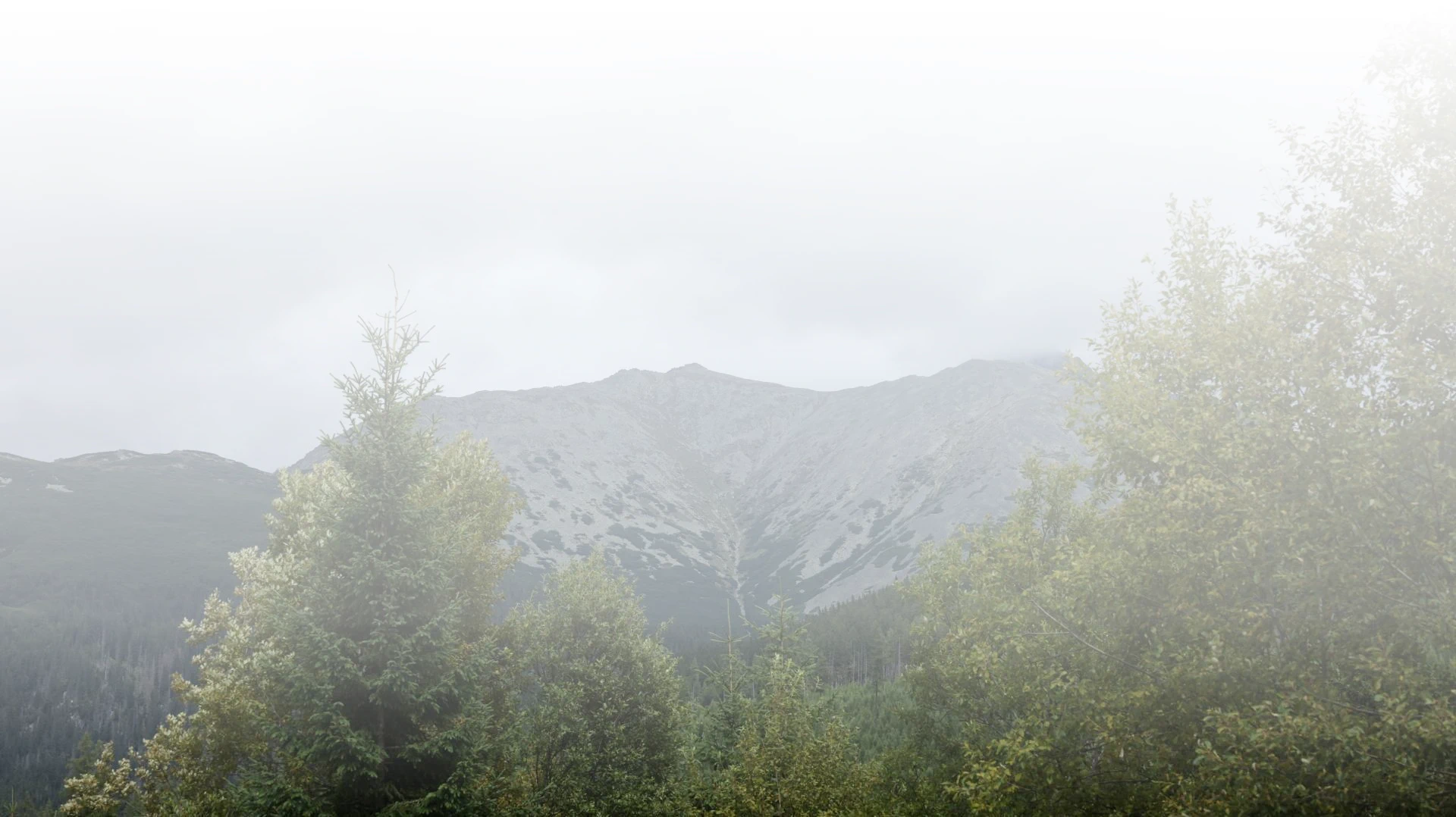 Scenery in Slovakia’s High Tatras Mountains